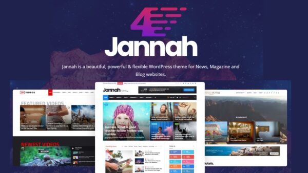 Jannah Theme - Newspaper Magazine News Premium Theme
